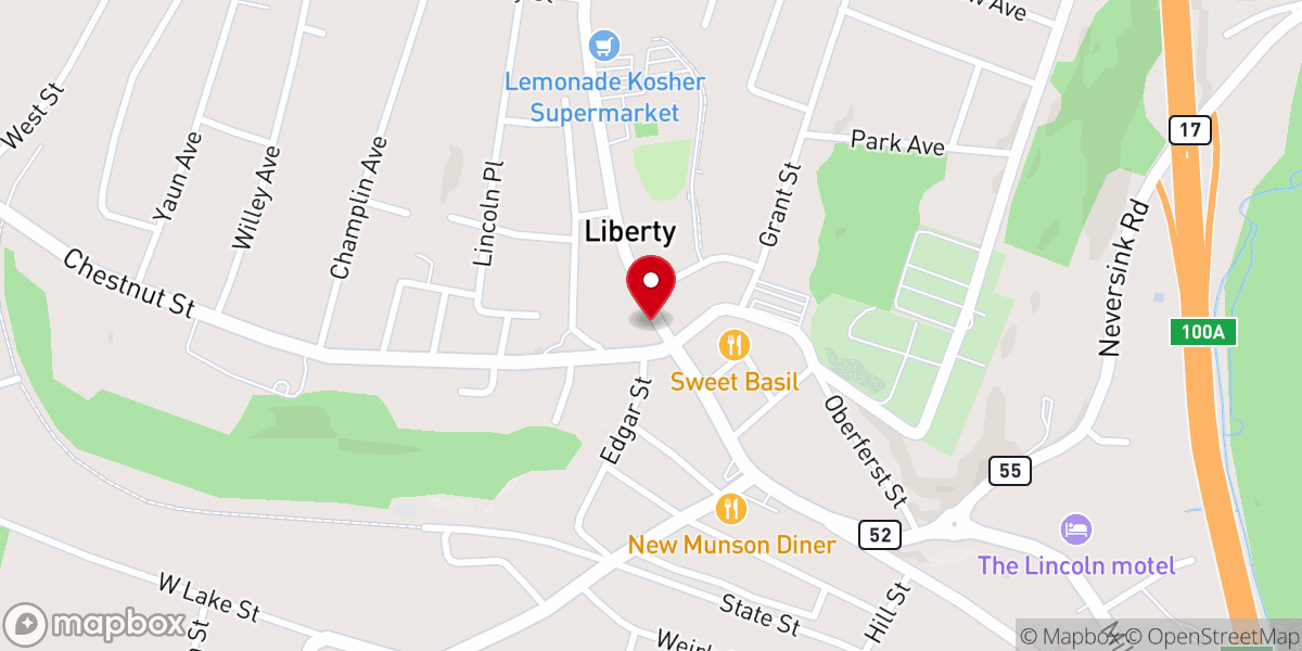 Map showing location of Iglesia De Las Asambleas De Dios