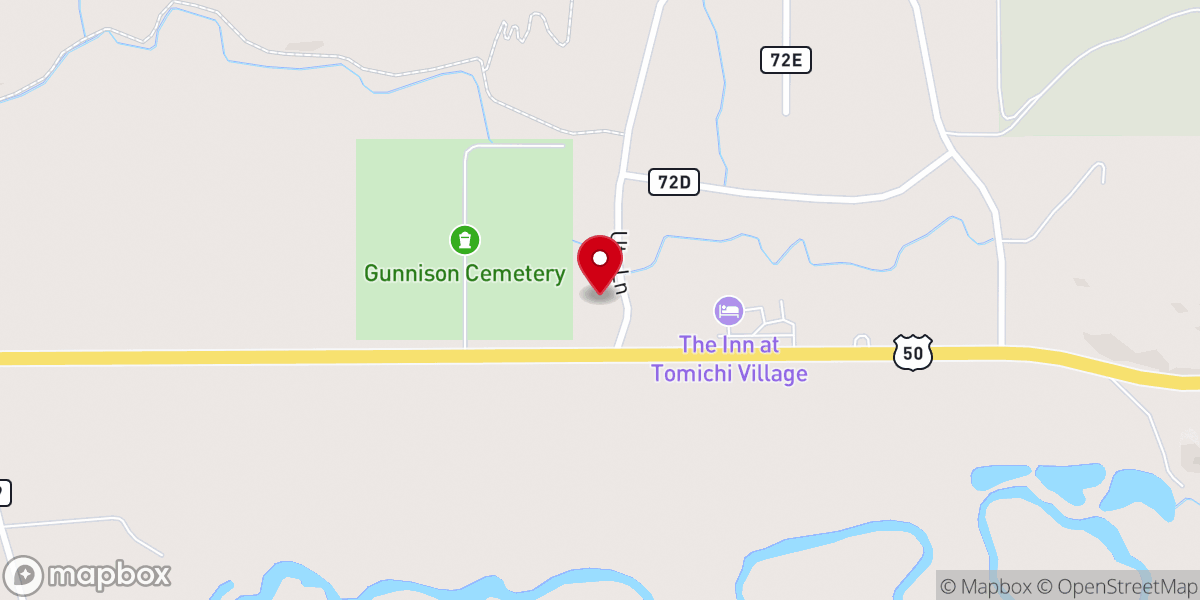 Map showing location of Seventh Day Adventist Church