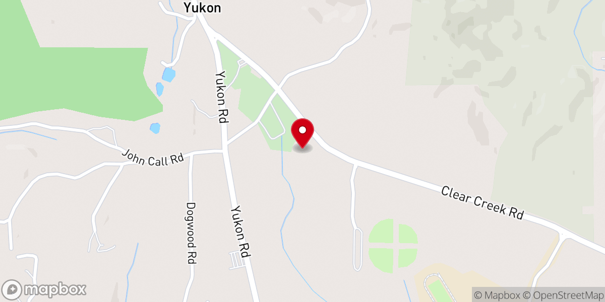 Map showing location of Harvest Missionary Church