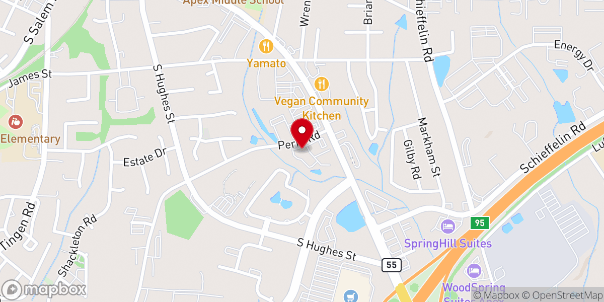 Map showing location of Transformation Fellowship Christian Church