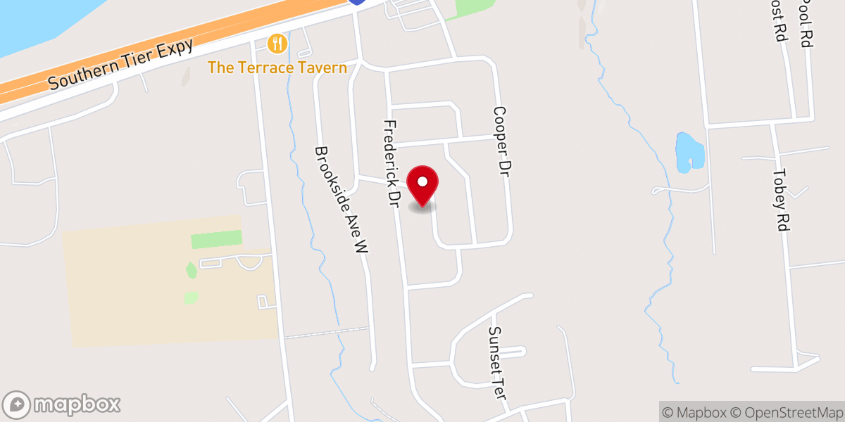 Map showing location of 4 T...I-40 Church Consulting Service
