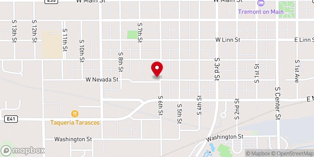 Map showing location of Marshalltown Seventh-Day Adventist Church