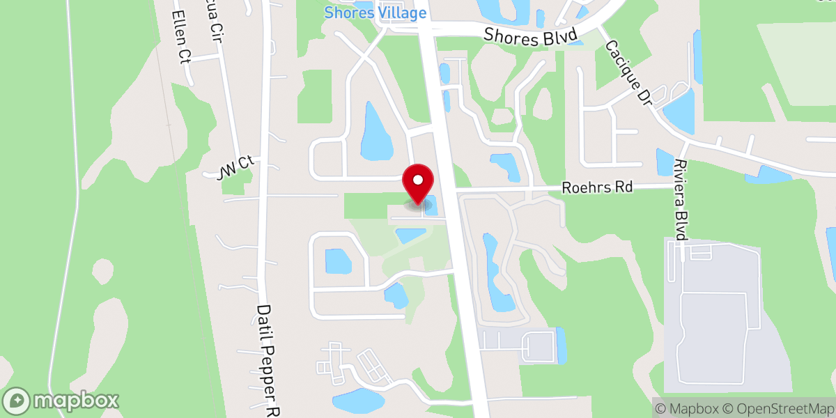 Map showing location of Homeport Christian Church