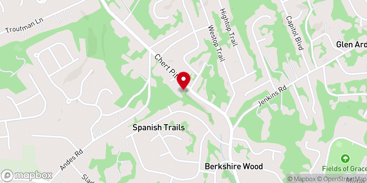 Map showing location of Our Lady of Sorrows Old Roman Rectory/Chapel