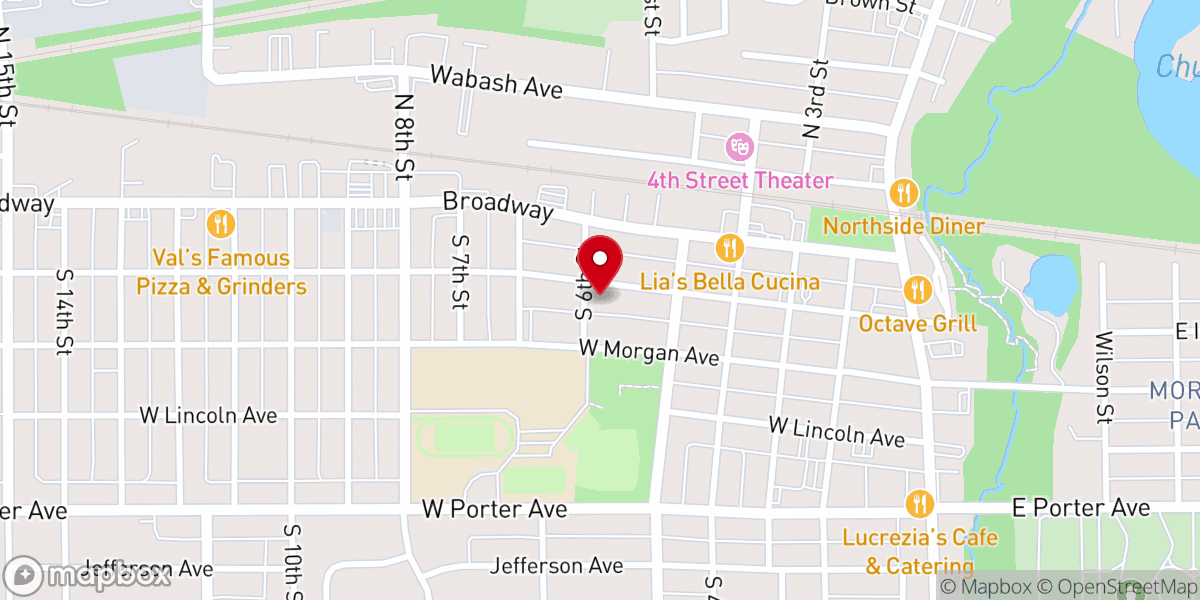 Map showing location of St. Elizabeth Orthodox Church