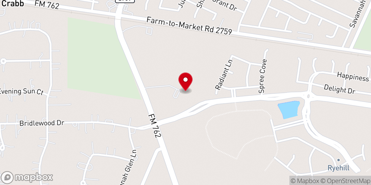 Map showing location of Cornerstone Community Bible Church