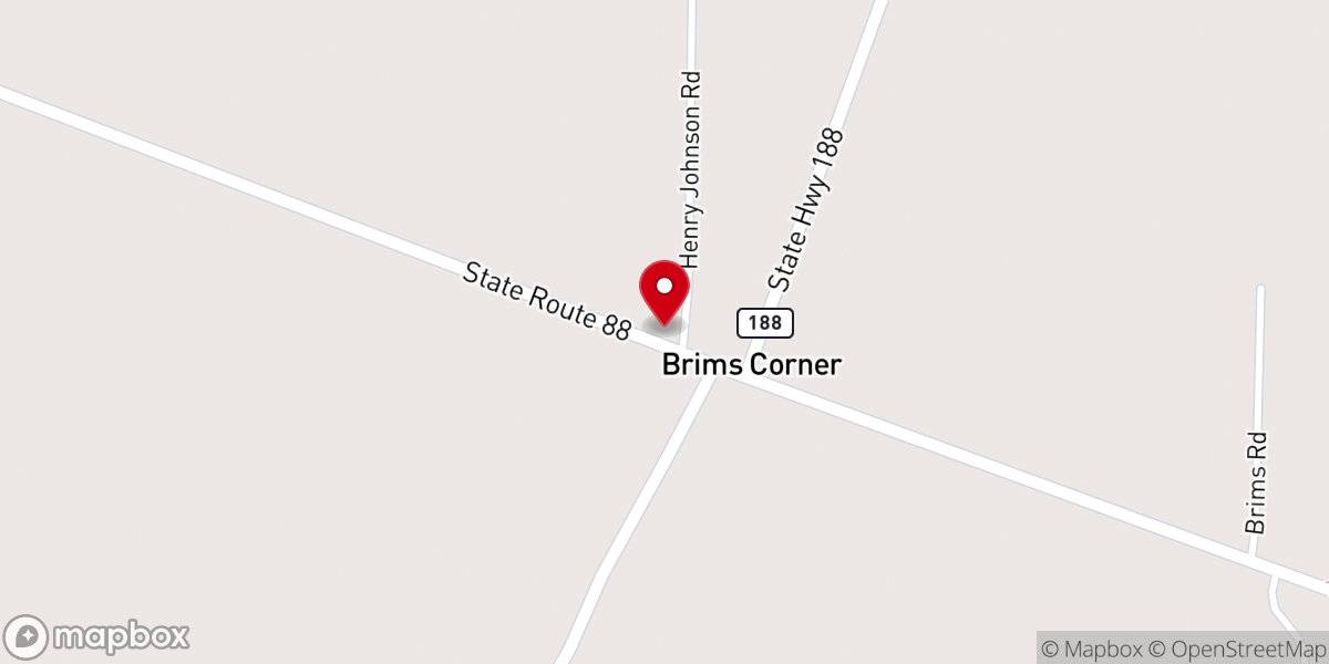 Map showing location of Faith Independent Church