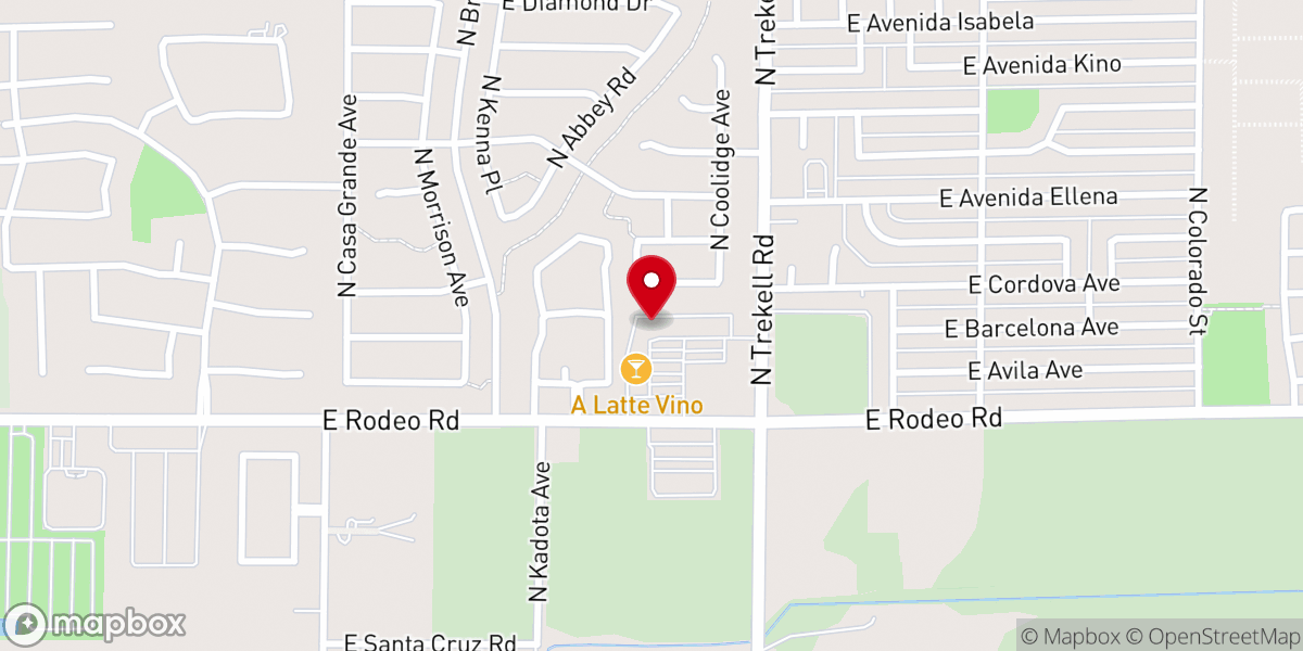 Map showing location of Fire On The Altar Church