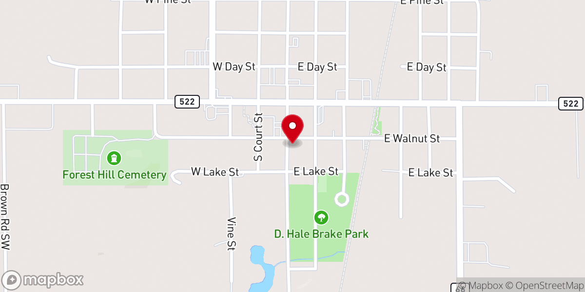 Map showing location of The Lighthouse of Faith and Worship