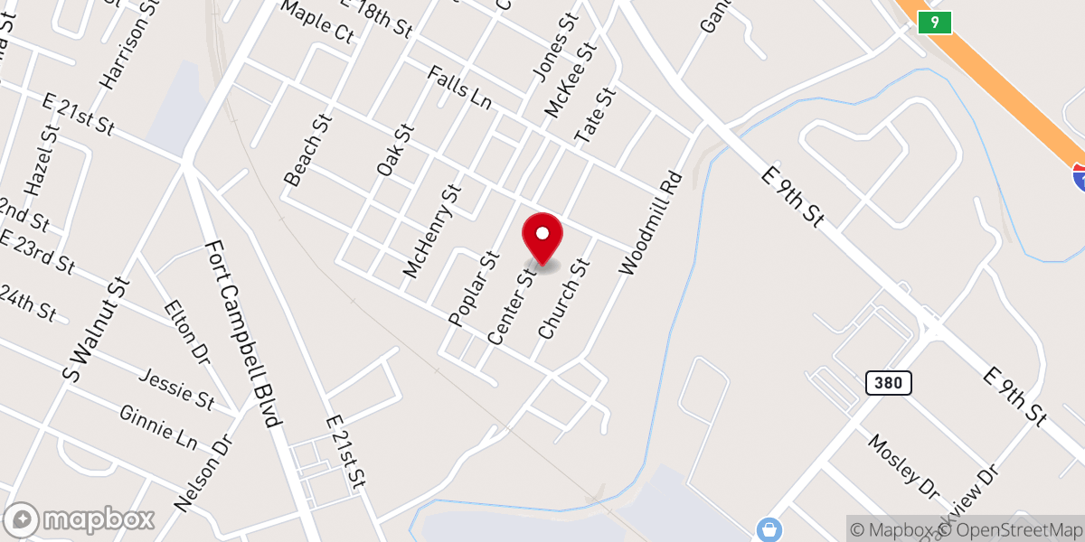 Map showing location of Apostle Carlos Lamar