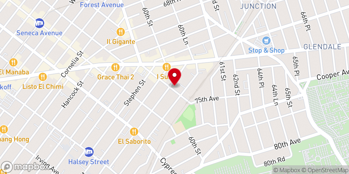 Map showing location of Agape Christian Center