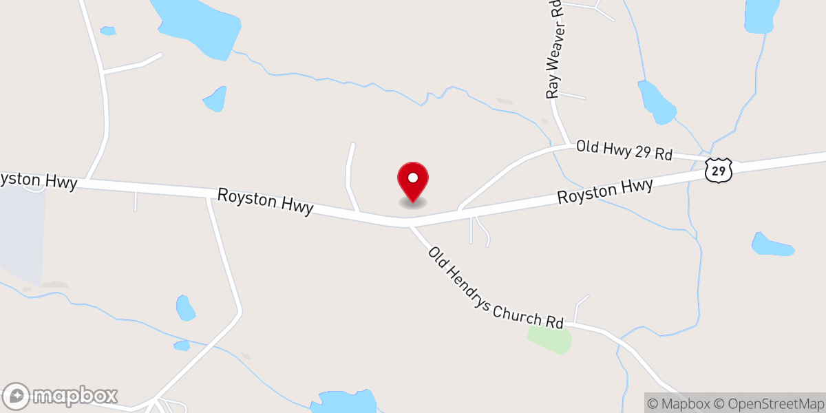 Map showing location of Goldmine Church of God