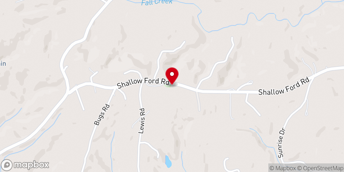 Map showing location of Salem Davidian Church