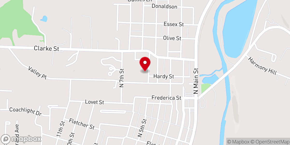 Map showing location of Vital Church - South Campus (Formerly The Refuge)