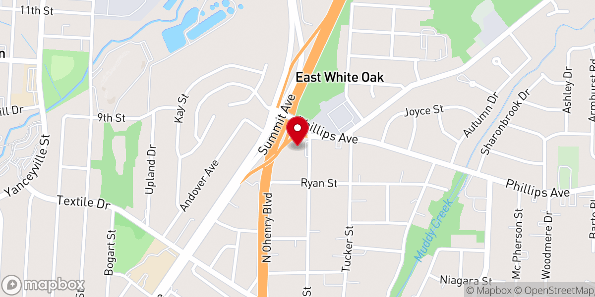Map showing location of Christ Apostolic Church Bethel Fellowship