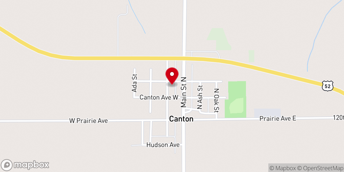Map showing location of Canton-Scotland Presbyterian