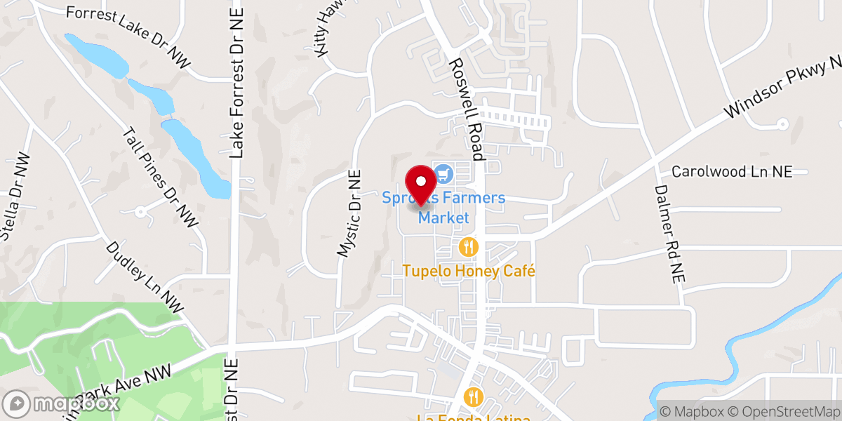 Map showing location of Open Spaces Collective Inc