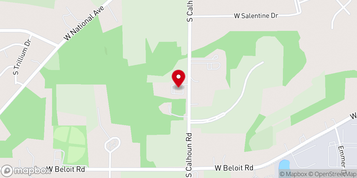 Map showing location of Covenant Orthodox Presbyterian Church