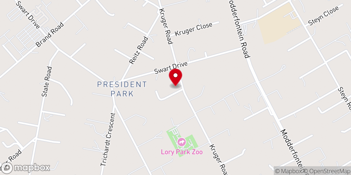 Map showing location of Agape Family Church