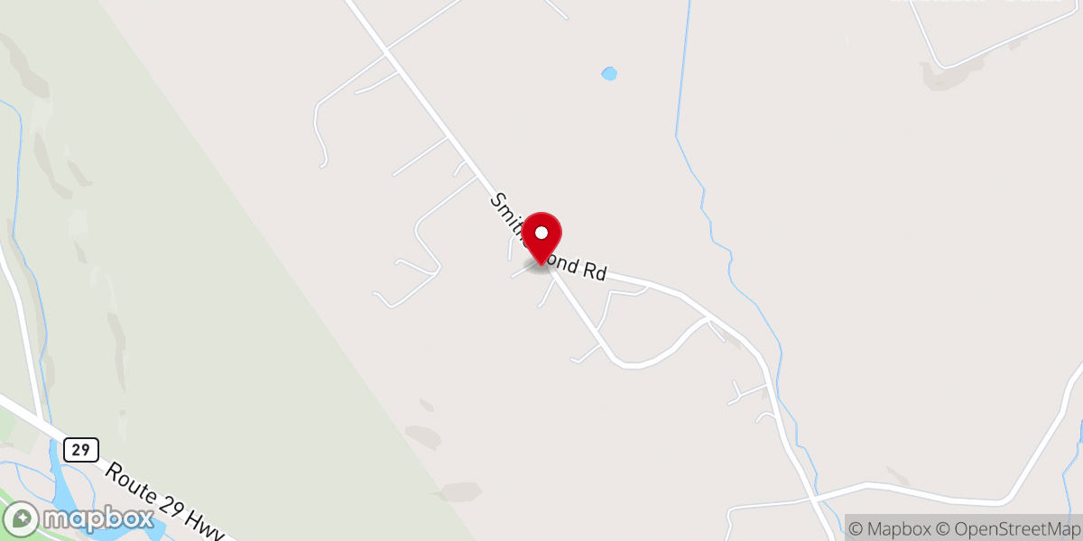 Map showing location of Jackson Bible Holiness Church