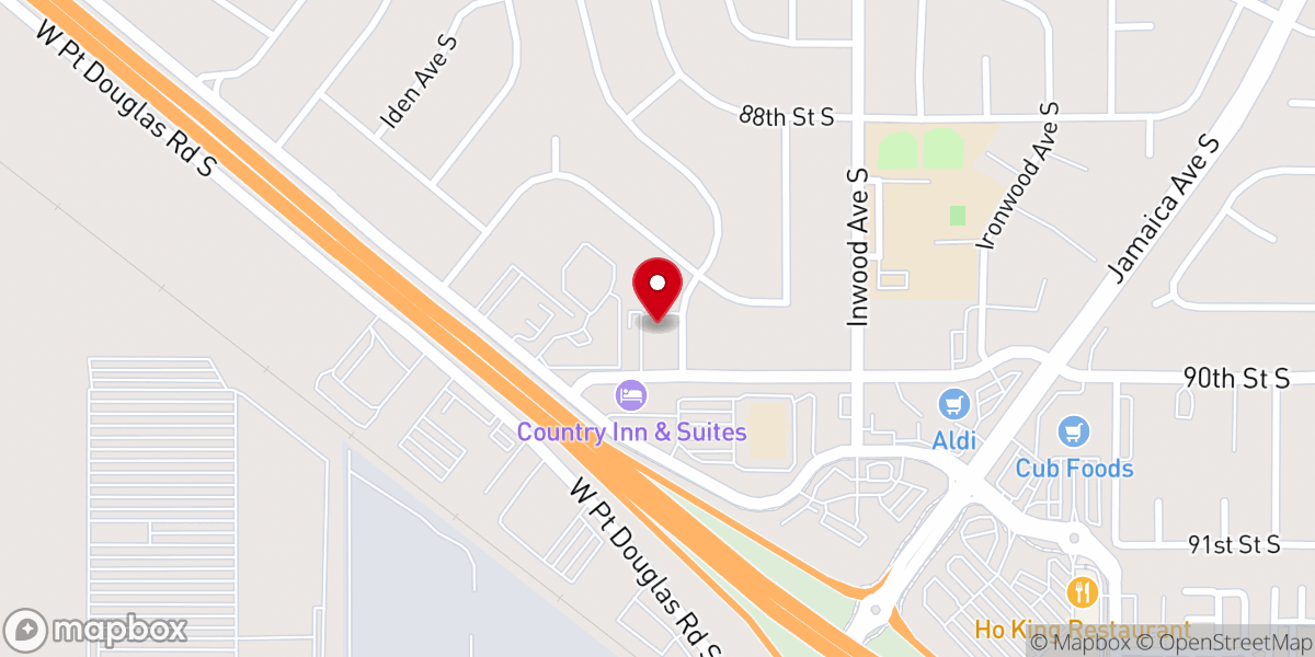 Map showing location of theAlley Church