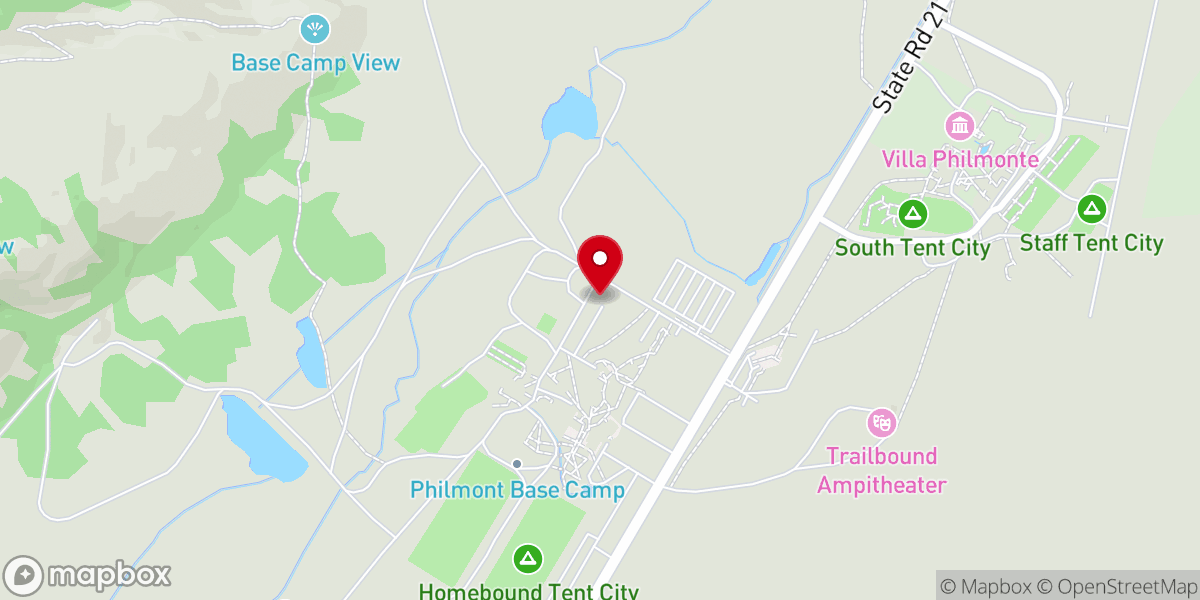 Map showing location of Catholic Chapel