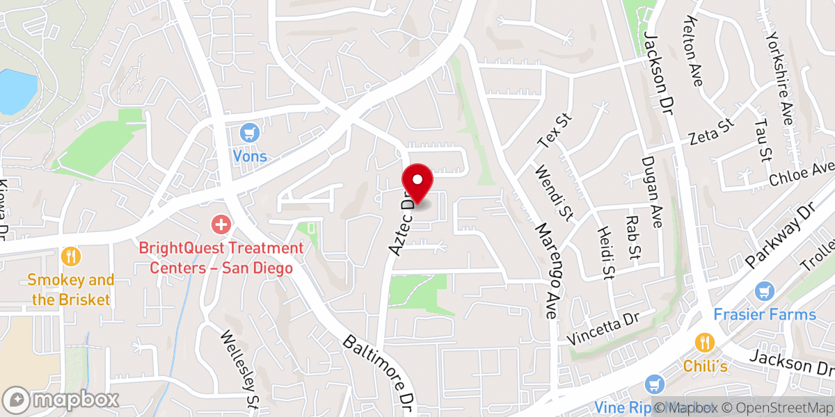 Map showing location of The Church of Jesus Christ of Latter-day Saints