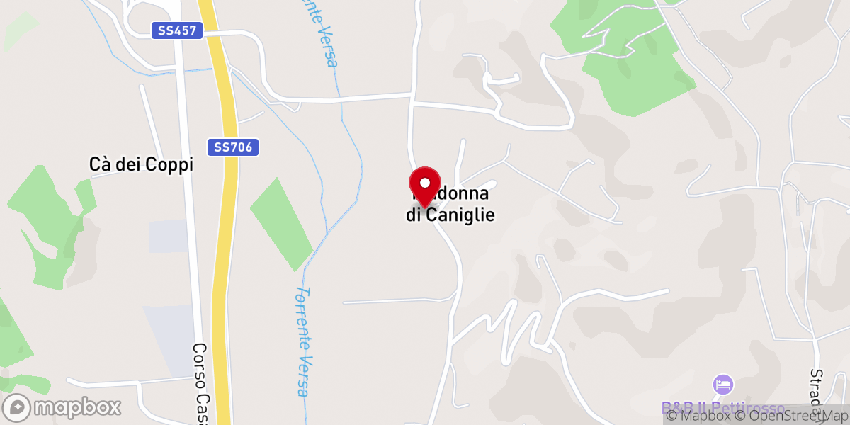 Map showing location of Chiesa Natività Beata Vergine Maria (Maria S. S. Bambina)