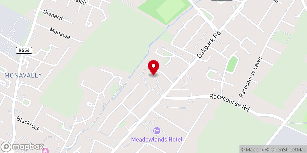 Map showing location of Our Lady of Fatima Home