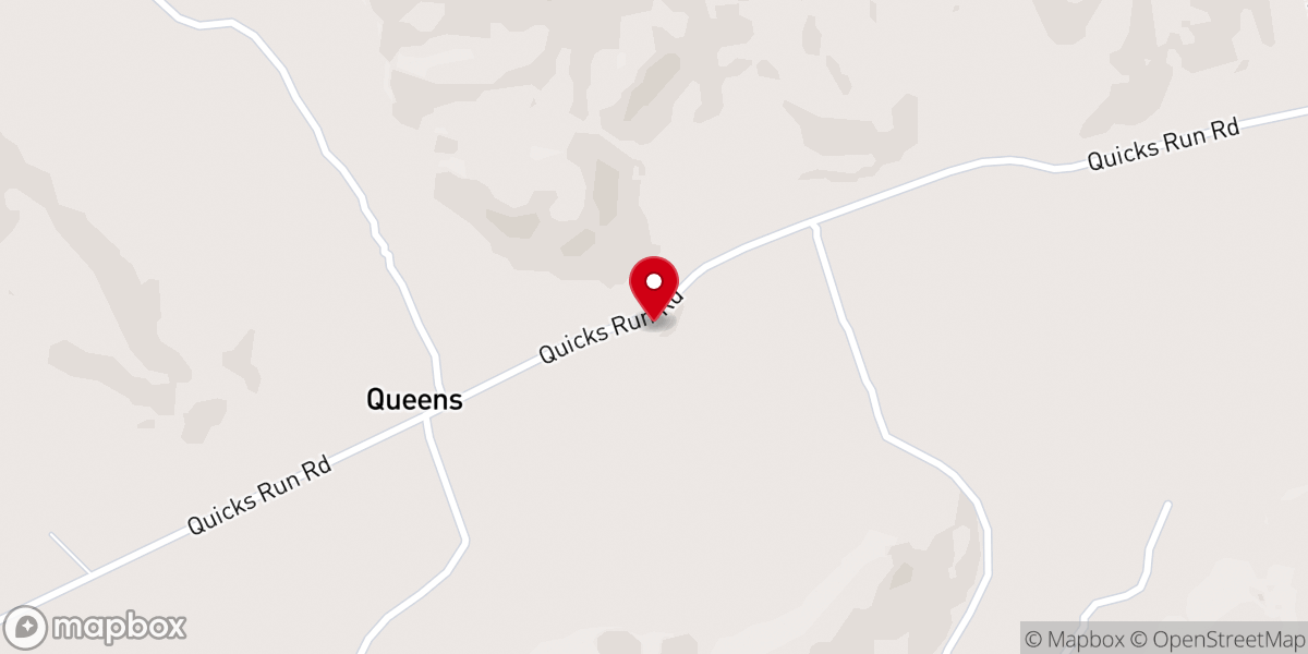 Map showing location of Martin Church