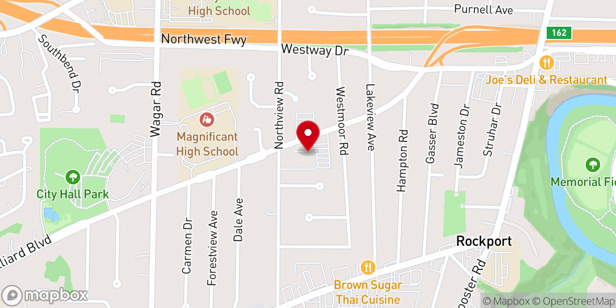 Map showing location of West Shore Unitarian Universalist Church