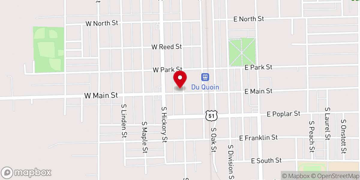Map showing location of Sacred Heart