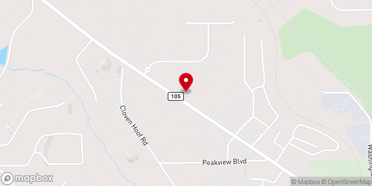 Map showing location of Kehilat Congregation