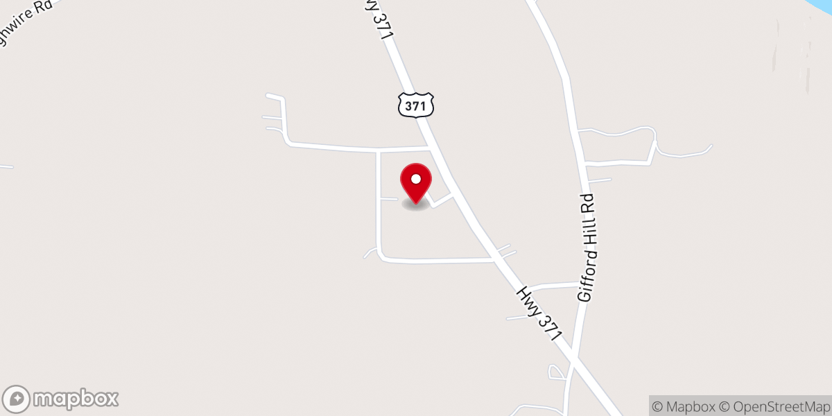Map showing location of Milford Community Home