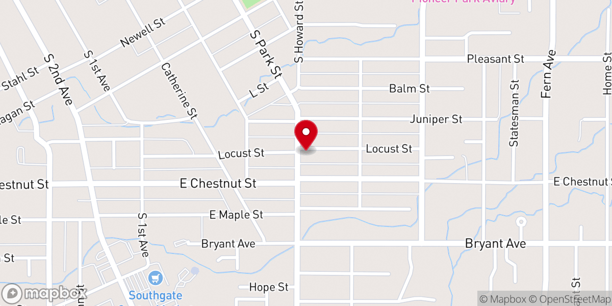Map showing location of Community of Christ