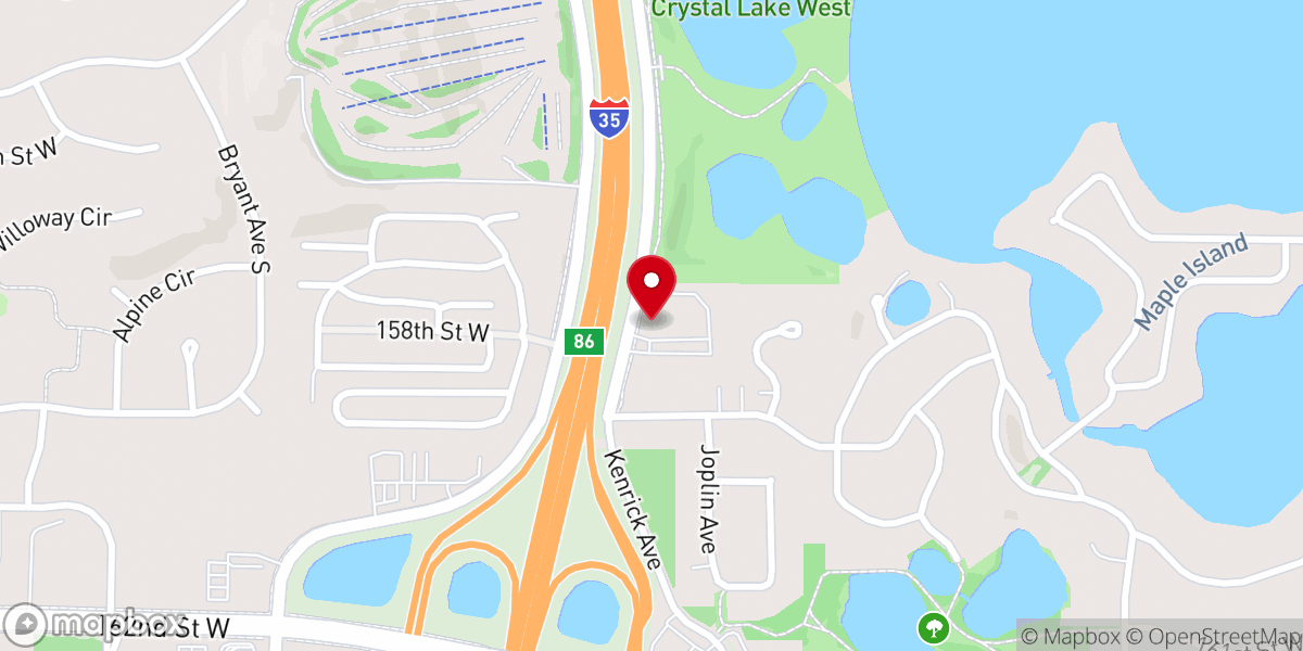 Map showing location of Nativity Episcopal Church