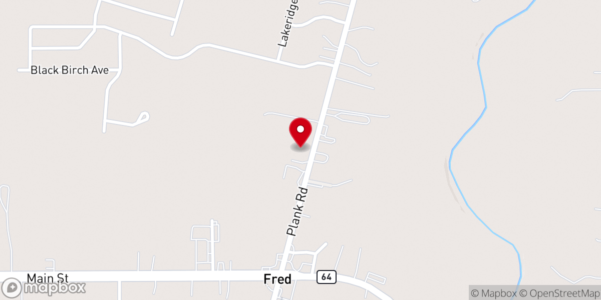 Map showing location of Life Changers Church