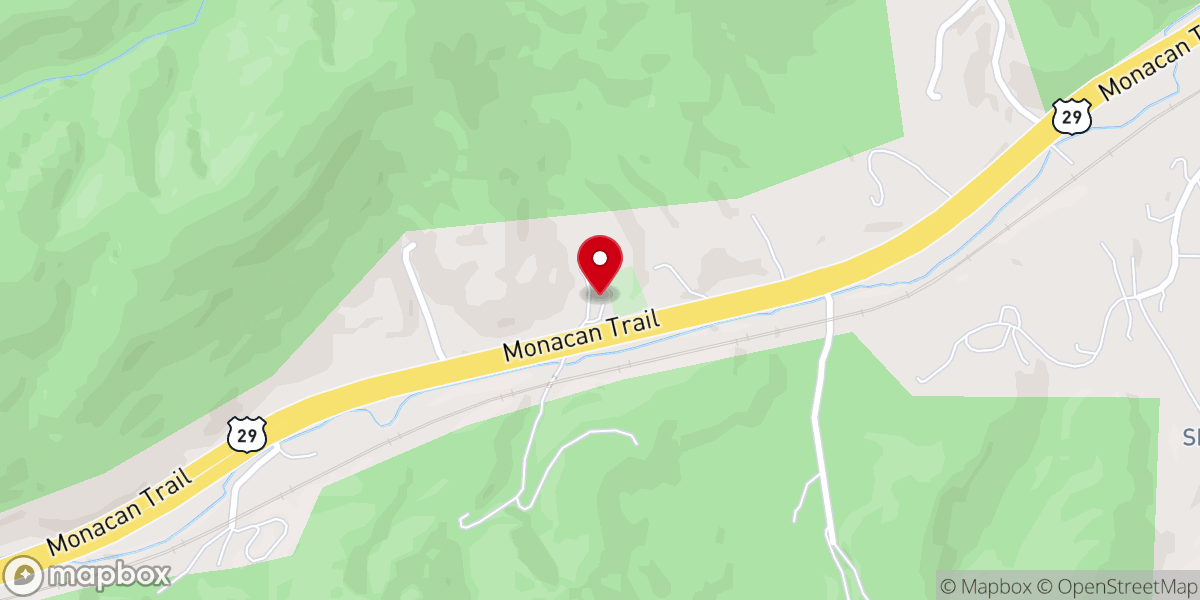 Map showing location of Mc Ilhany Episcopal Parish