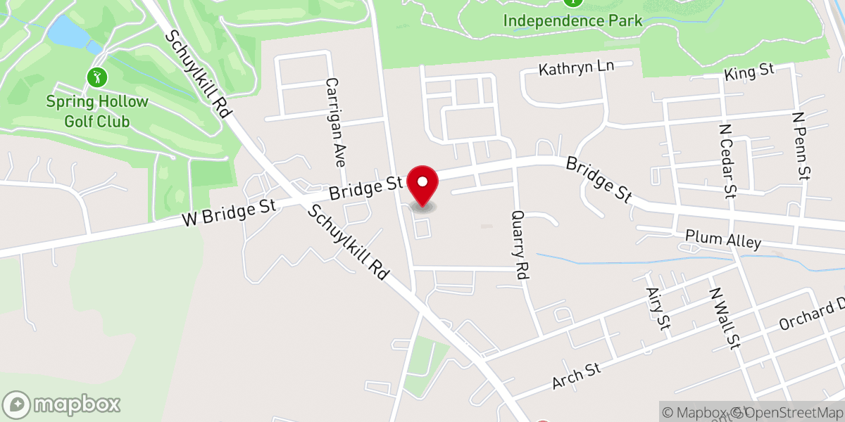 Map showing location of Branch Life Church - Spring City Campus