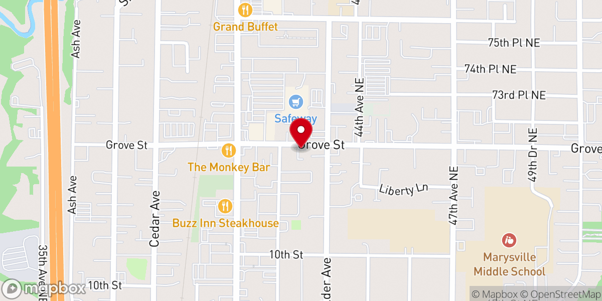 Map showing location of Eagle Wings DisAbility Ministries