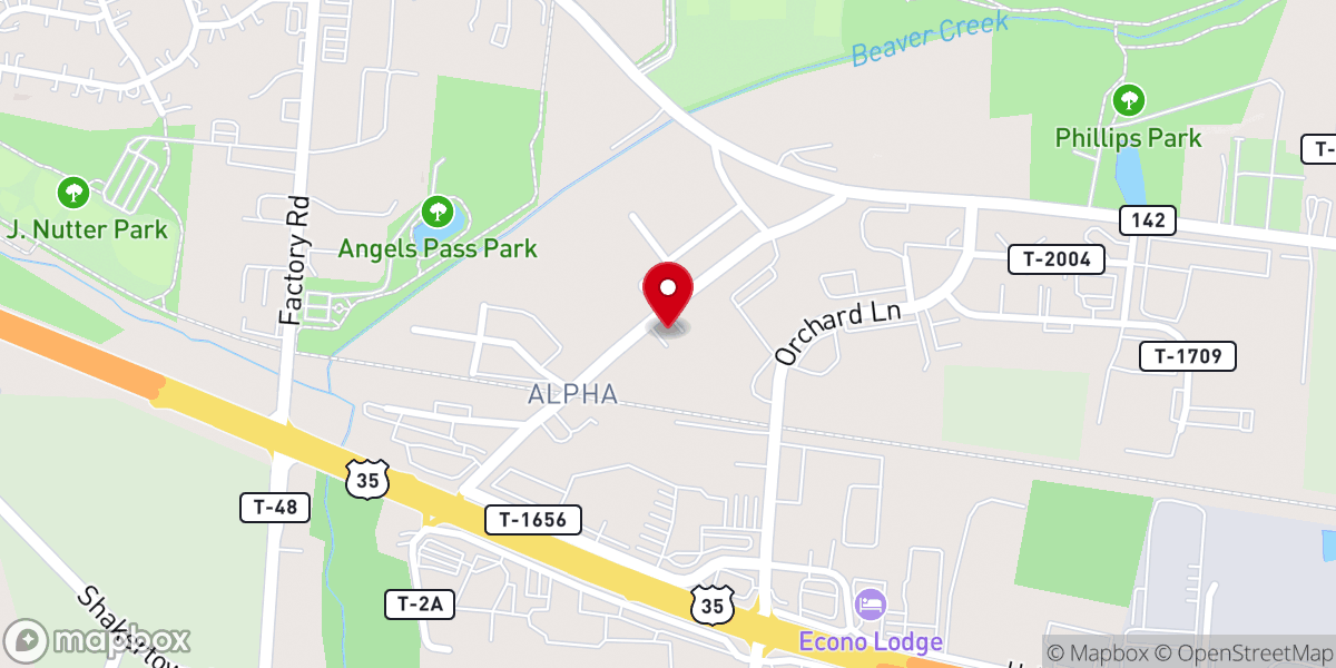 Map showing location of Alpha Church Of The Nazarene