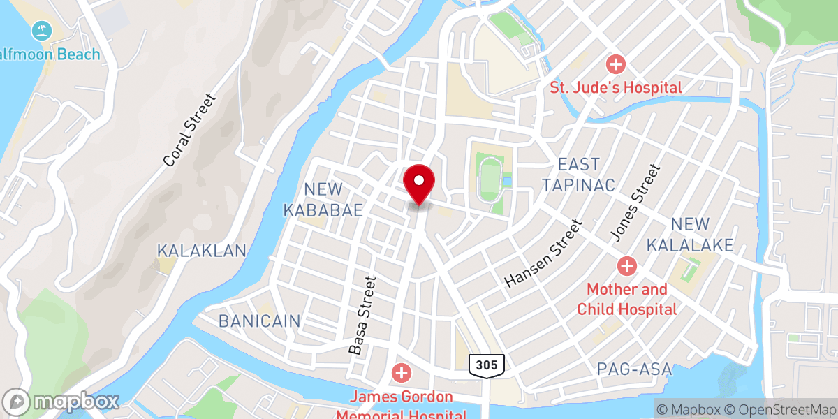Map showing location of Christ in You City Church
