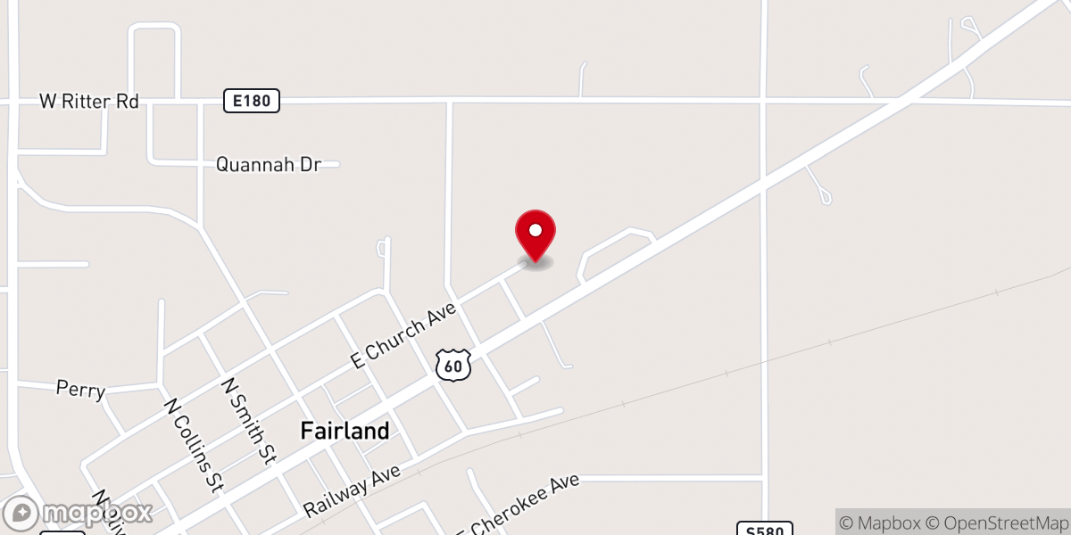 Map showing location of Stardust Market Garden