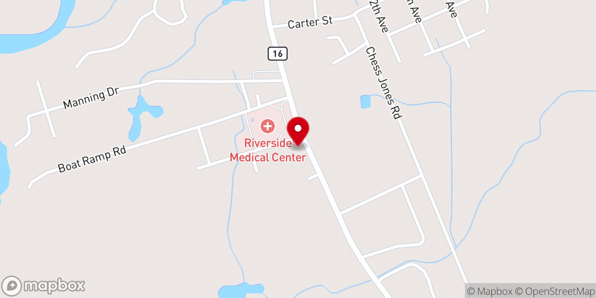 Map showing location of Fair City Health and Rehab