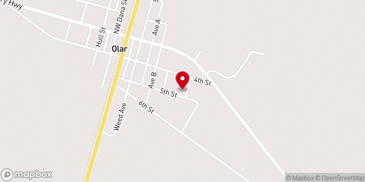 Map showing location of St. Phillip AFC