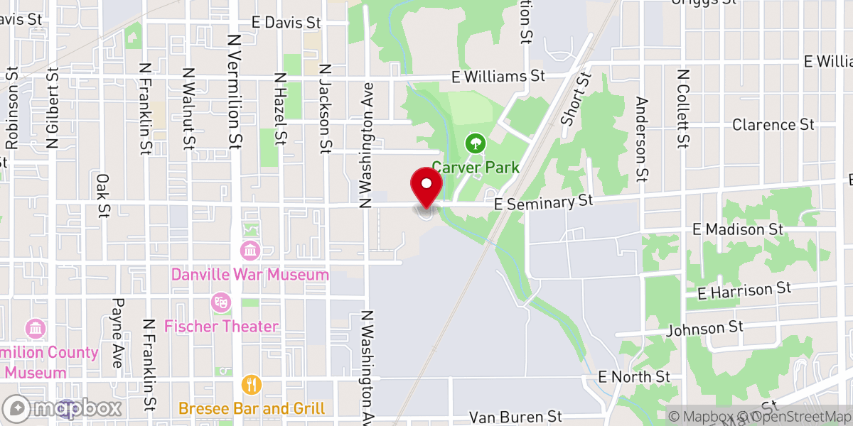 Map showing location of Faith Deliverance Holiness Church
