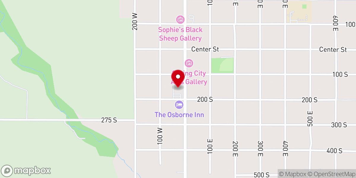 Map showing location of The Church of Jesus Christ of Latter-day Saints