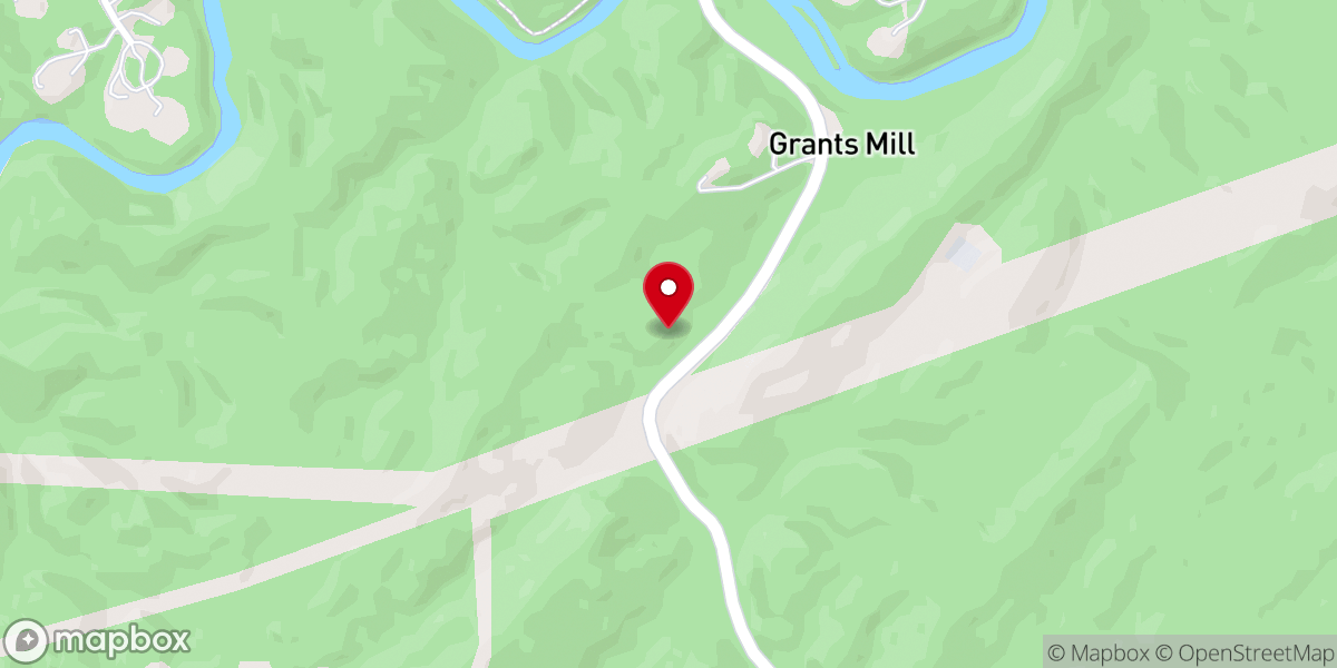 Map showing location of Saint Bedes Anglican Church