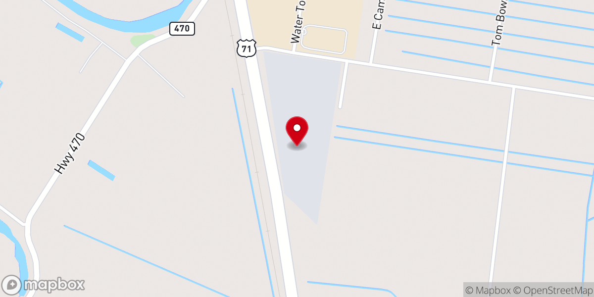 Map showing location of Alexandria Mega Shelter