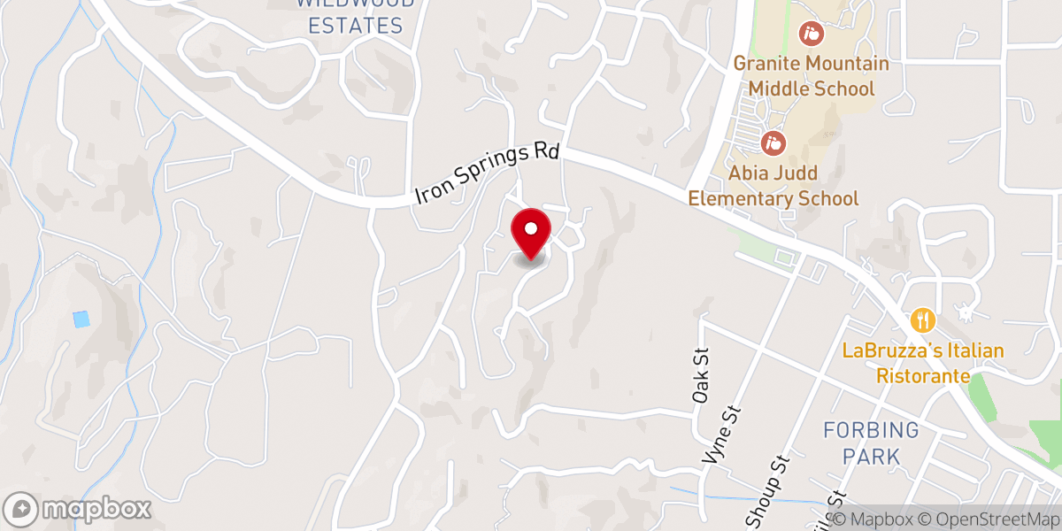 Map showing location of Assemblies of God Camp
